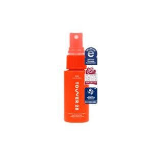 Tower 28 SOS Daily Rescue Facial Spray - Hypochlorous Acid Spray to Help Visibly Calm + Soothe Sensitive Skin - Purifying Travel Size Face Toner - Everyday Skin Care Essential (1 oz)