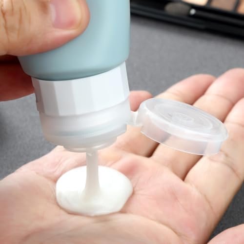 Gemice Travel Bottles for Toiletries, Tsa Approved, Travel Size Containers, BPA Free Leak Proof Tubs Refillable Liquid Accessories for Cometic Shampoo and Lotion Soap - Image 6