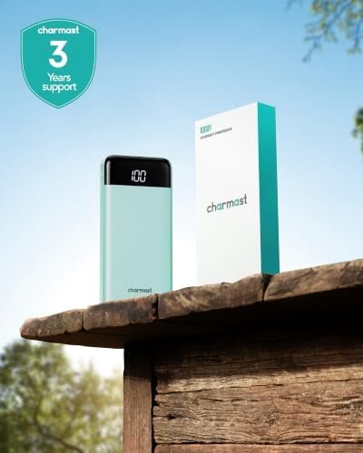 charmast 10000mAh Portable Charger,Built-in 4 Cables,6 Outputs/3 Inputs,3A Fast Charging,Compatible with iPhone,iPad,Samsung,Pixel,LG - Image 9