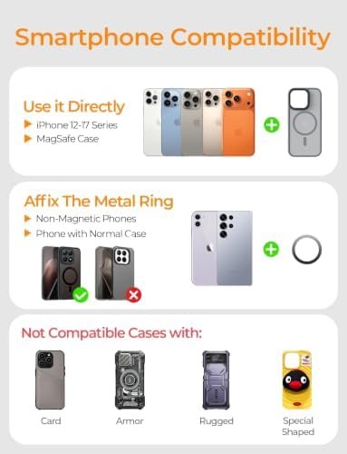 LISEN Airplane Travel Essentials for Women Men Magnetic Phone Holder for Desk Phone Mount for Kitchen Utensils Cook's Tool Sets Cruise Essentials 2026 Travel Accessories Flying Long Flight Gadgets - Image 9