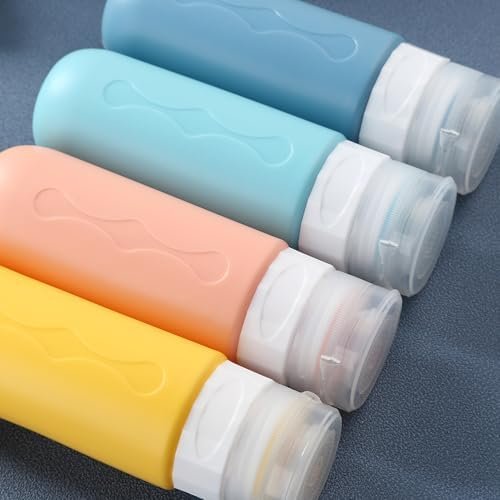 Gemice Travel Bottles for Toiletries, Tsa Approved, Travel Size Containers, BPA Free Leak Proof Tubs Refillable Liquid Accessories for Cometic Shampoo and Lotion Soap - Image 9