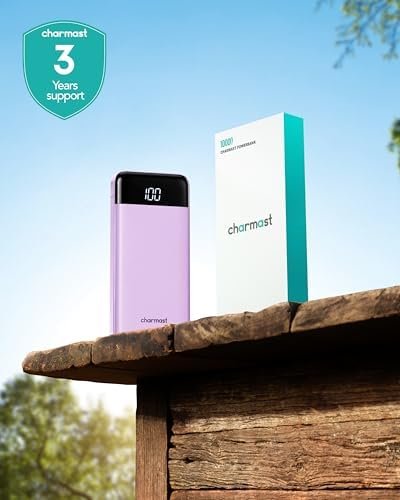 charmast 10000mAh Portable Charger,Built-in 4 Cables,6 Outputs/3 Inputs,3A Fast Charging,Compatible with iPhone,iPad,Samsung,Pixel,LG - Image 9