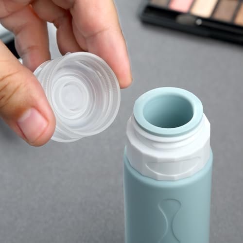 Gemice Travel Bottles for Toiletries, Tsa Approved, Travel Size Containers, BPA Free Leak Proof Tubs Refillable Liquid Accessories for Cometic Shampoo and Lotion Soap - Image 4