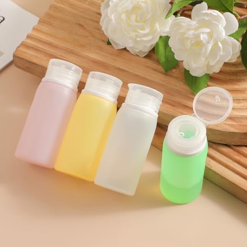 Muslish 21 Pack Leak Proof Silicone Travel Bottles Set, TSA Approved Containers for Toiletries, Travel Size Accessories and Shampoo Conditioner Bottles with Toiletry Bag (BPA Free) - Image 7