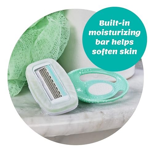 Schick Intuition Go Disposable Razor for Sensitive Skin, 1ct, Razors Sensitive Skin, Women’s Disposable Razors with Organic Aloe, Travel Razor - Image 3