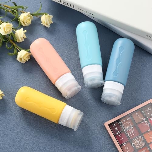 Gemice Travel Bottles for Toiletries, Tsa Approved, Travel Size Containers, BPA Free Leak Proof Tubs Refillable Liquid Accessories for Cometic Shampoo and Lotion Soap - Image 8