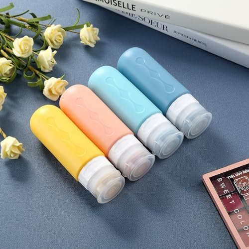 Gemice Travel Bottles for Toiletries, Tsa Approved, Travel Size Containers, BPA Free Leak Proof Tubs Refillable Liquid Accessories for Cometic Shampoo and Lotion Soap - Image 7