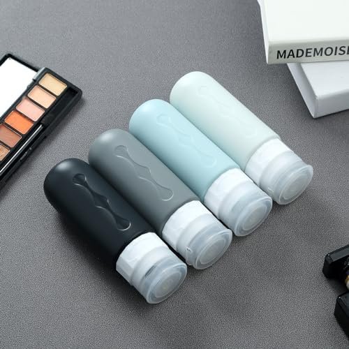 Gemice Travel Bottles for Toiletries, Tsa Approved, Travel Size Containers, BPA Free Leak Proof Tubs Refillable Liquid Accessories for Cometic Shampoo and Lotion Soap - Image 7